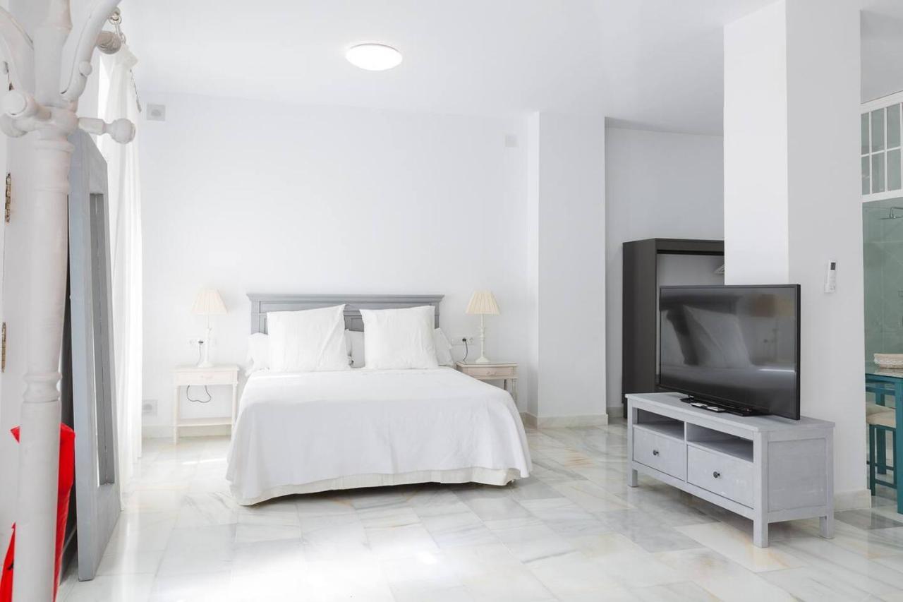 Loft En Primera Linea Del Paseo Maritimo Málaga Eksteriør billede