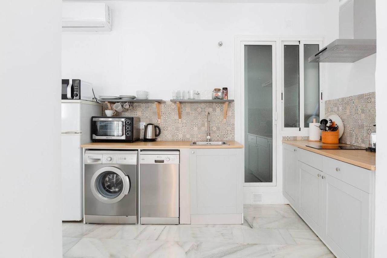 Loft En Primera Linea Del Paseo Maritimo Málaga Eksteriør billede