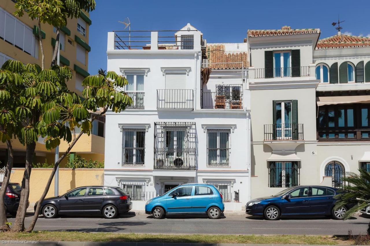 Loft En Primera Linea Del Paseo Maritimo Málaga Eksteriør billede